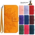 thumbnail image 2 of Reno 12 10 9 8 7 6 5 4 Lite Strap Phone Case for OPPO Reno12 Reno11 F Reno10 Reno9 Reno8 T Reno7 Cases Leather Wallet Flip Cover PURPLE OPPO Reno8 Pro, 2 of 6