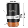 thumbnail image 4 of 1Pcs 220953 Plasma Cutter Retaining Cap For MAX 45XP/65/85/105 Torch, 4 of 7