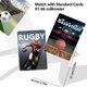 thumbnail image 4 of Fundas para cartas Mlikero, 500 unidades, toploaders, mate transparente, 4 of 7