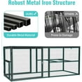 thumbnail image 2 of Aivituvin Heavy-Duty Metal Chicken Coop Run Extension - 14.3 sq ft Lockable Outdoor Playpen for Chickens, Ducks, Rabbits | Predator-Proof Design, Expandable Panels & Weather-Resistant Frame, 2 of 7