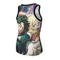 thumbnail image 6 of Anime Mha My Hero Academia Women's Tank Top Sleeveless T-Shirts Tee Camisole Sport Vest Summer Daily Undershirts, 6 of 8