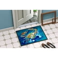thumbnail image 2 of Carolines Treasures MW1153MAT By Chance Crab Door Mat Indoor Rug or Outdoor Welcome Mat 18x27 Doormat 18H X 27W, 2 of 2