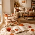 thumbnail image 5 of AuroraX Fall Pumpkin Pillow Covers Thanksgiving Decorative Pillowcase Farmhouse Rustic Maple Leaf Cute Thanksgiving Decorations for Home, 5 of 7
