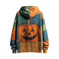thumbnail image 3 of Tiijoy Halloween Boy's Hoodie Color Block Graphic Loose Sweatshirt with Pocket, Sizes 1-16, 3 of 3