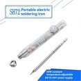 thumbnail image 2 of Electric Soldering Iron 65W Adjustable Temperature Soldering Iron A, 2 of 5