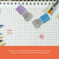thumbnail image 5 of FRCOLOR teacher supply 4Pcs Educational Stampers Teacher Reward Seals Classroom Supplies Plastic Vibrant Supplies,2.56"X1.18"X1.18", 5 of 5