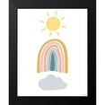thumbnail image 2 of Louise, Gigi 15x18 Black Modern Framed Museum Art Print Titled - Rainbow Sunshine, 2 of 5