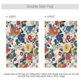 thumbnail image 4 of Yayeee Garden Flag 12"x18" Double Sided Outdoor Yard Lawn Holiday Decorations, Red Japanese Floral Pattern, 4 of 6