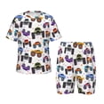 thumbnail image 1 of Balery Cartoon Monster Trucks1 Conjunto de Pijama Infantil de Manga Corta con Estampado – Ropa de Dormir de Algodón Suave-Large, 1 of 6
