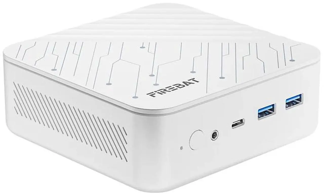 NIPOGI, Mini PC K1, AMD Ryzen Embedded R2544, 16GB DDR4 512GB SSD