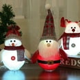 thumbnail image 3 of Coxeer Christmas Table Ornament Plastic Light up Cartoon Desktop Decoration Xmas Decor, 3 of 10