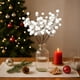 thumbnail image 1 of Snowflake Berry Home Decoration Living Room Ornaments,Christmas Snowflake Decoration,Christmas Living Room Decor, Festive Berry Design, Metal Frame, 2-Tier Design, for Bedroom, 1 of 7