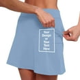 thumbnail image 7 of EDFBUYKRS Female Women Pants Casual Plus Size Wide Leg Pants for Women Jeans Women's Mid Waist Skort with Pockets | Casual Two Piece Shorts Skirt L, 7 of 7