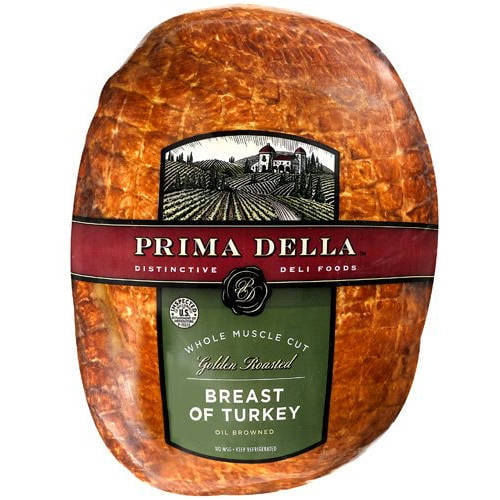 Prima Della Whole Oven Roasted Breast Of Turkey, Deli Sliced Walmart