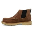 thumbnail image 2 of TWISTED X Adult Male 4" Work Chelsea Boots, Color: Ginger, Size: 11, Width: W, 2 of 7