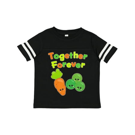 

Inktastic Together Forever- Peas and Carrots Gift Toddler Boy or Toddler Girl T-Shirt