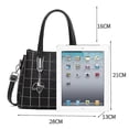 thumbnail image 2 of Plaid handbag women shoulder bag large capacity fashion, 2 of 4