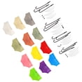thumbnail image 4 of Umbrella Shape Mini Wall Mounted Hook Key Holder Hanger Organizer for Jewelry Small Items Room Decor, 4 of 10