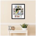 thumbnail image 2 of ArtToFrames Collage Photo Picture Frame with 1 - 8x10 and 12 - 3x3" Openings, Framed in Black with Crisp and Black Mats (CDM-3926-676), 2 of 8