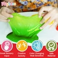 thumbnail image 3 of Playbees Color Changing Frudge Putty - 12 Pack - Mini Slime Putty for Sensory Play, Educational Games, Fidget Toys - Heat Sensitive - Magical Color Shifts - Slime Favors 0.5 Oz, 3 of 5