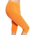 thumbnail image 3 of HAJWOH Women’s Capri Leggings Knee and Ankle Length Leggings Stretch Summer Lightweight Pants, 3 of 4