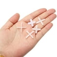 thumbnail image 3 of Uxcell 5mm 3/16 Inch Plastic Tile Spacers Cross Tiling Tools for Floor Wall Ceramic Tile, Clear 300 Pieces, 3 of 6