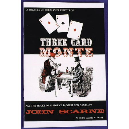 Morris Costumes John Scarne Three Card Monte 47 Pages Soft Bound
