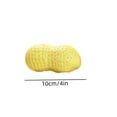 thumbnail image 3 of Slow Rebound Peanut Shaped Hand Compression Accessory in Yellow, Comfort Relax Gadget with Positive Symbolism for Indoor Desktop Arrangement, 3 of 6