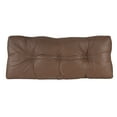thumbnail image 5 of Gripper Rembrandt Tufted Bench Cushion, 36 Inches, Brown, 5 of 5