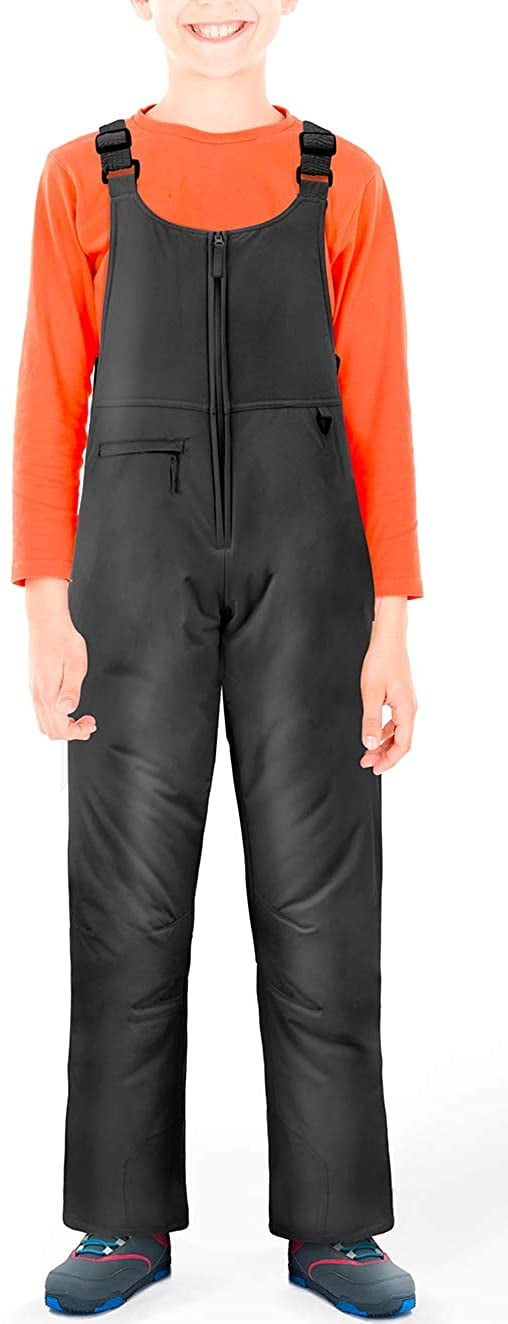 EAYY Kids Insulated Snow Bib, Unisex 