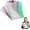 6pcs/Set2, variant on 11-Hole Expanding File Pockets Assorted Colors, A4 Expanding File Folder, Colorful File Binder with 11-Hole Binder Rings, Expandable Button and Label Pockets for School, Home, Office (6pcs/Set1)