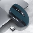 thumbnail image 5 of 2.4GHz Wireless Gaming Mouse 6 Programmable Buttons Ergonomic Optical Computer Mouse USB Nano Receiver Adjustable DPI Wireless Mice for Laptop PC Desktop Office Gaming Grey, 5 of 5