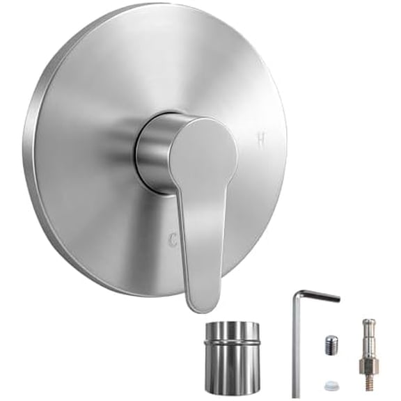 R89040K Replace for Pfister Modern Valve Trim R89040K,Shower Handle Compatible with Pfister 0X8 Series，Single Handle, 1-Hole (Brushed Nickel Finish)$$Tools & Hardware Other