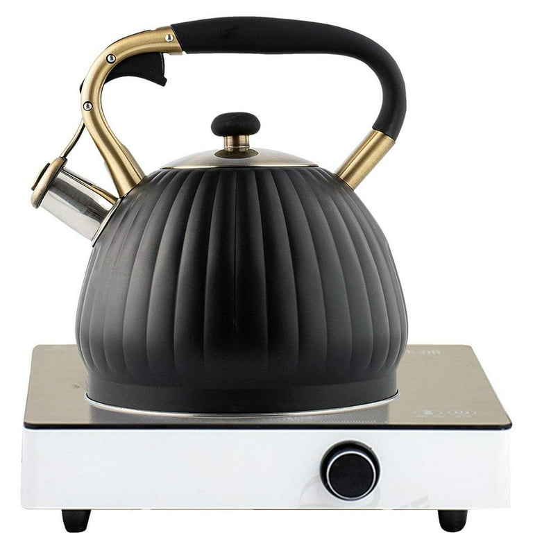 Whistling Water Boiler 3.5L Stainless Steel Tea Kettle with Anti