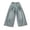 Blue, variant on JLMSPLWG Girls Wide Leg Denim Jeans Teen Girl Baggy Pants Toddler High Waisted Cuffed Faded Denim Jean Tween Girl Vintage Distressed Loose Pants Kids Clothes