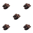 thumbnail image 1 of Qarigey Zapatillas de casa Suministros de invierno Zapato cálido Parejas impermeables Estilo coreano Hombre Mujer Mujer Hombre Marrón oscuro Type2 NO2, 1 of 6
