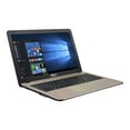thumbnail image 4 of ASUS VivoBook X540YA DB02 - AMD E2 - 6110 - Win 10 Home 64-bit - Radeon R2 - 4 GB RAM - 500 GB HDD - 15.6" 1366 x 768 (HD) - gold, chocolate black, 4 of 13