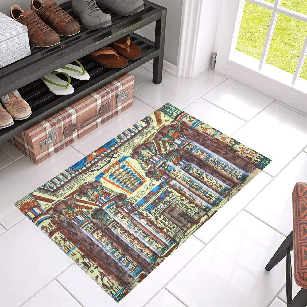 CADecor Egyptian Papyrus Non-Slip Bath Mat Rug Bath Doormat Floor Rug ...