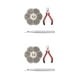 thumbnail image 4 of Kearding Juego de anillos de salto abiertos, juego de alicates para conectores de 4-10mm, accesorios artesanales Type3 NO3, 4 of 6