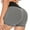 Black, variant on Women's Butt Lifting Short High Waist Adjustable Yoga Shorts Ruched Textured Hot Pants Exercise Leisure Sports Leggings