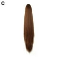 thumbnail image 4 of ZOUBAOQ 1 PACK Long Claw Ponytail Hair Extension, Hair Ponytail Extension 19.68inch, Curly fo Jaw/claw Straight Synthetic Hairpieces, 4 of 9