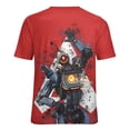 thumbnail image 6 of Apex Legends Pathfinder Womens T-Shirt Round Neck Short Sleeve Tee Shirts Summer Breathable Tops Blouse 4XL, 6 of 8