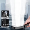 thumbnail image 6 of Squares Shower Head With Handheld High Pressure 3 Spray Modes Body Coverage Spray Water In Multiple Places Powerful Rain Showerhead For Bathroom Upgrade, Usupdd 2025 Squares Shower Head With Handheld, 6 of 6