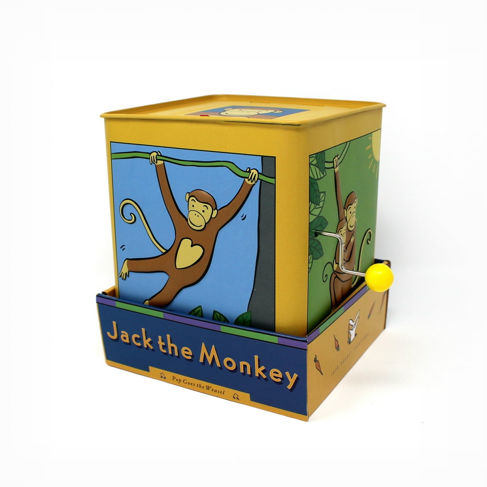 Jack Rabbit Creations Monkey Jack in the Box Toy - Walmart.com