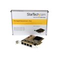 thumbnail image 5 of StarTech.com 4 Port Gigabit NIC PCIe Network Card - Quad Port Adapter (ST1000SPEX43) - Network adapter - PCIe - Gigabit Ethernet x 4 - yellow, 5 of 5