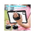 thumbnail image 4 of Case for iPad Pro 11 Inch M4 2024 5th Gen Heavy Duty Rugged Shockproof Cover with 360° Rotating Hand Strap Foldable Stand & Shoulder Strap, Pencil Holder, 4 of 7