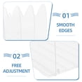thumbnail image 3 of FUEENIRVA Adjustable Bag Storage Partition Clear Shelf Divider for Home Use 1Pack, 3 of 8