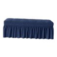thumbnail image 1 of Funda protectora para banco de comedor, lavable, extraíble y suave, para comedor, hotel, 1 of 8