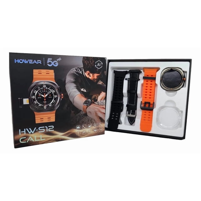 HW S12 CALL ULTRA 5G RELOJ INTELIGENTE ANDROID CÁMARA GPS WIFI 5G YOUTUBE WHATSAPP GPS.