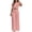 Pink, variant on Dress Outfits for Women Plus Size Comfy Crew Neck Button Down Blouse Wide Leg Draped Pants Two Pieces Suits Set
